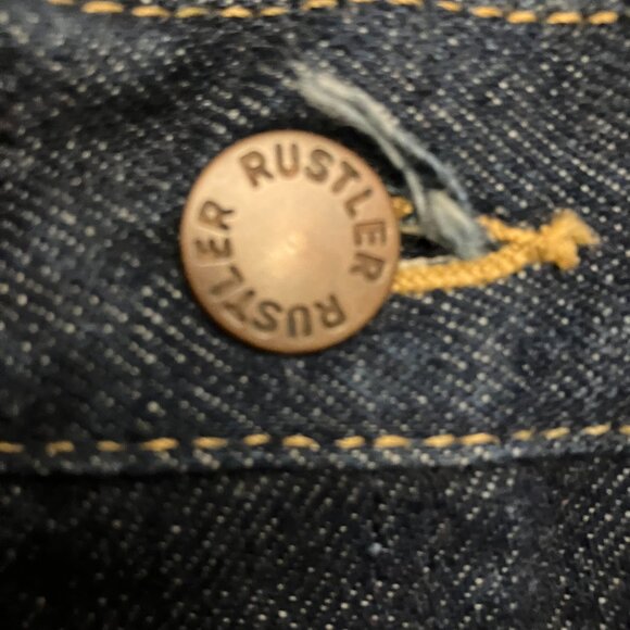 Vintage Rustler Denim Jeans - Picture 7 of 11
